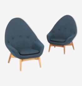 "Monk" Fauteuils en hêtre