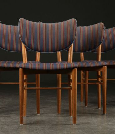 Niels Koppel- Chaises à rayures