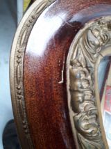 miroir graver vintage 1920