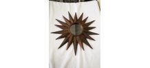 miroir soleil 1960  vintage