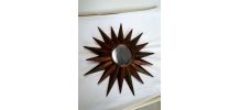 miroir soleil 1960  vintage