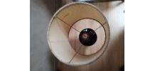 lampe noir de luxe classic 1970