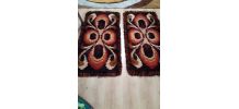 tapis  de lit 70s  vintage