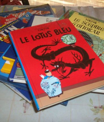 gros lot de BD TINTIN 