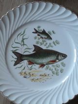 Service à poisson Faïencerie de Luneville