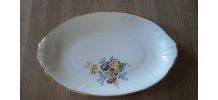 Plat ovale en porcelaine