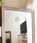 Miroir ancien gris de Naples années 50