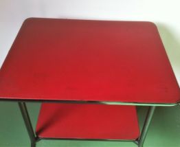 Table TV ou desserte à roulettes design fifties 