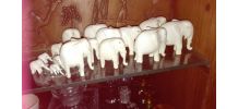 elephant en ivoire 1950