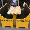 Ensemble banquette et table School Bus NY