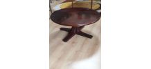 table basse acajou massif 1950