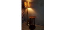 lampadaire panthere vintage 70s