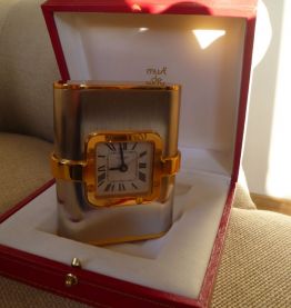 Pendulette de bureau Cartier