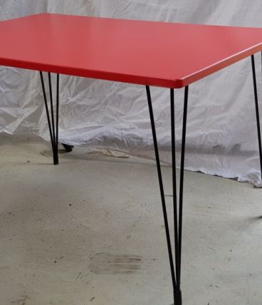table de cuisine vintage deco 