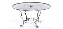 Table basse upcycling  d'inspiration industrielle - Ryad
