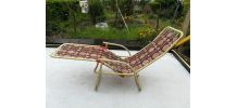 Chaise longue années 60