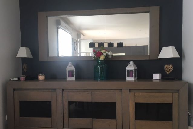 Bahut et miroir