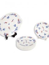 Service gâteaux 10 assiettes à desserts + plat Badonviller 