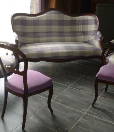 salon louis philippe en acajou