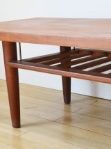 Table basse teck 200 cm Nils Jonsson pour Troeds 1959