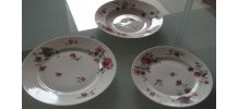 service HAVILAND limoges de THEODORE HAVILAND peinte à la 