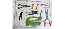 AFFICHE ROSSIGNOL SCIENCES  LES CISEAUX