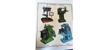 AFFICHE ROSSIGNOL SCIENCES LES MACHINES A BOIS