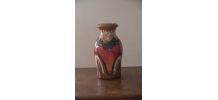 vase scheurich coloré années 70