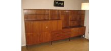 Enfilade en teck style scandinave années 60