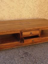 TABLE BASSE RECTANGULAIRE  STYLE COLONIAL