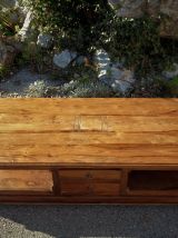 TABLE BASSE RECTANGULAIRE  STYLE COLONIAL