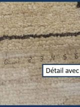 Tapis 200x220 UNIQUE fait main Etat neuf Tableau Cubiste 