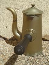 chocolatière GOMBAULT metal argenté 1900