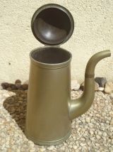 chocolatière GOMBAULT metal argenté 1900