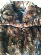 MANTEAU LONG EN VISON VERITABLE