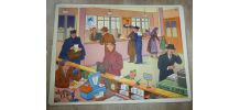 Affiche scolaire vintage