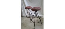  2 tabourets 1960-70s