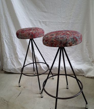  2 tabourets 1960-70s