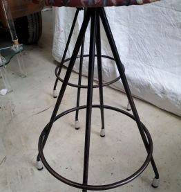  2 tabourets 1960-70s