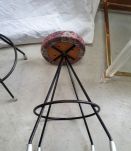  2 tabourets 1960-70s