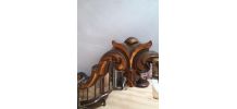 grand miroir doré style baroque espagnole