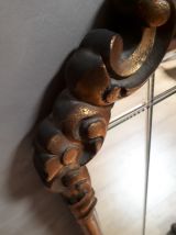 grand miroir doré style baroque espagnole