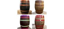 Tonneaux fûts de vin decoratifs