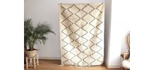 Tapis beni ouarain berbere tissé main au Maroc