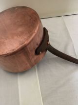 casseroles cuivre étamées diamètres = 13 14 18 et 22cm
