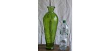 Très grande amphore de verre 45 cm / 4 litres