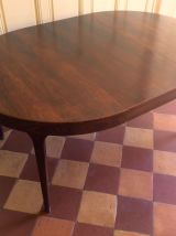 Table extensible scandinave en palissandre