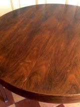 Table extensible scandinave en palissandre