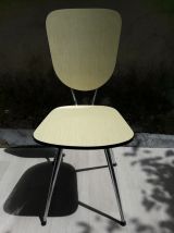 Chaise Formica jaune