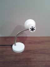 Lampe de bureau vintage blanche
